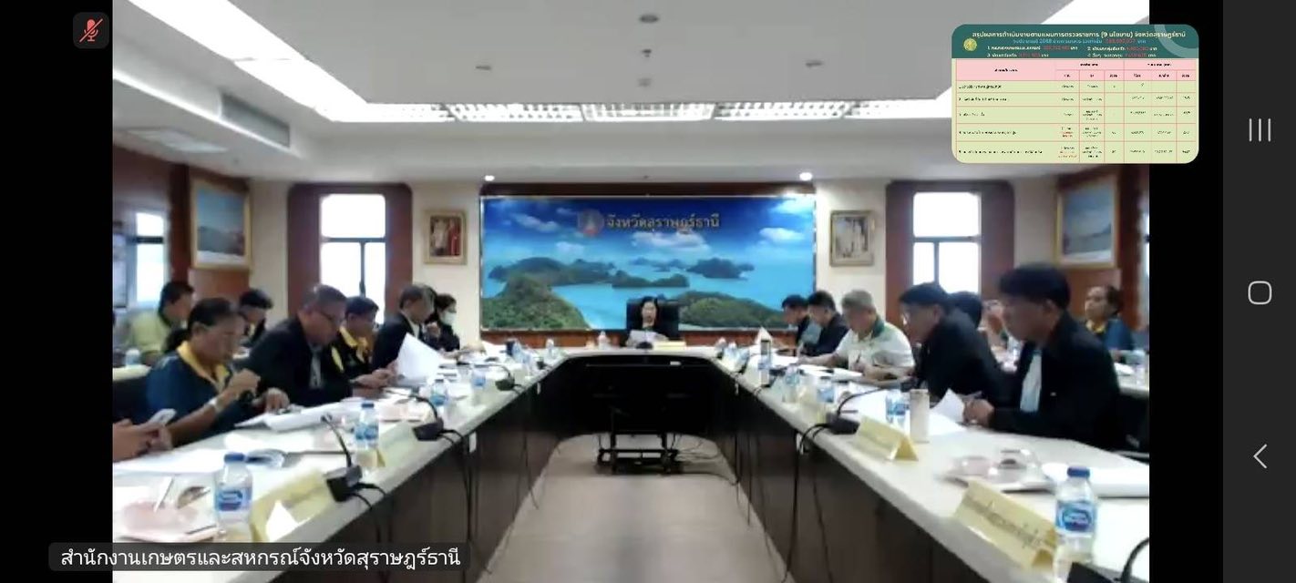 title - ผู้ตรวจราชการ ส.ป.ก. ร่วมประชุมตรวจติดตามผลการดำเนินงานโครงการตามแผนการตรวจราชการของผู้ตรวจราชการกระทรวงเกษตรและสหกรณ์ ประจำปีงบประมาณ พ.ศ. 2568 รอบที่ 2 เขตตรวจราชการที่ 5 จังหวัดพัทลุง และสุราษฎร์ธานี